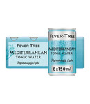 Fever Tree Fever Tree Refreshingly Light Mediterranean Tonic Water (Pack of 8 cans)