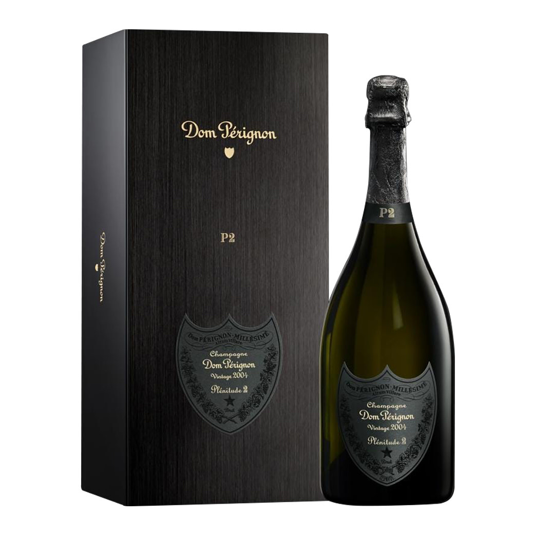 Dom Pérignon P2 2004 Wooden Box, Champagne, France - The