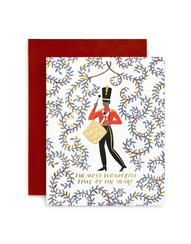 Bespoke Letter Press Bespoke Letterpress Greeting Card - The Most Wonderful Time of the Year