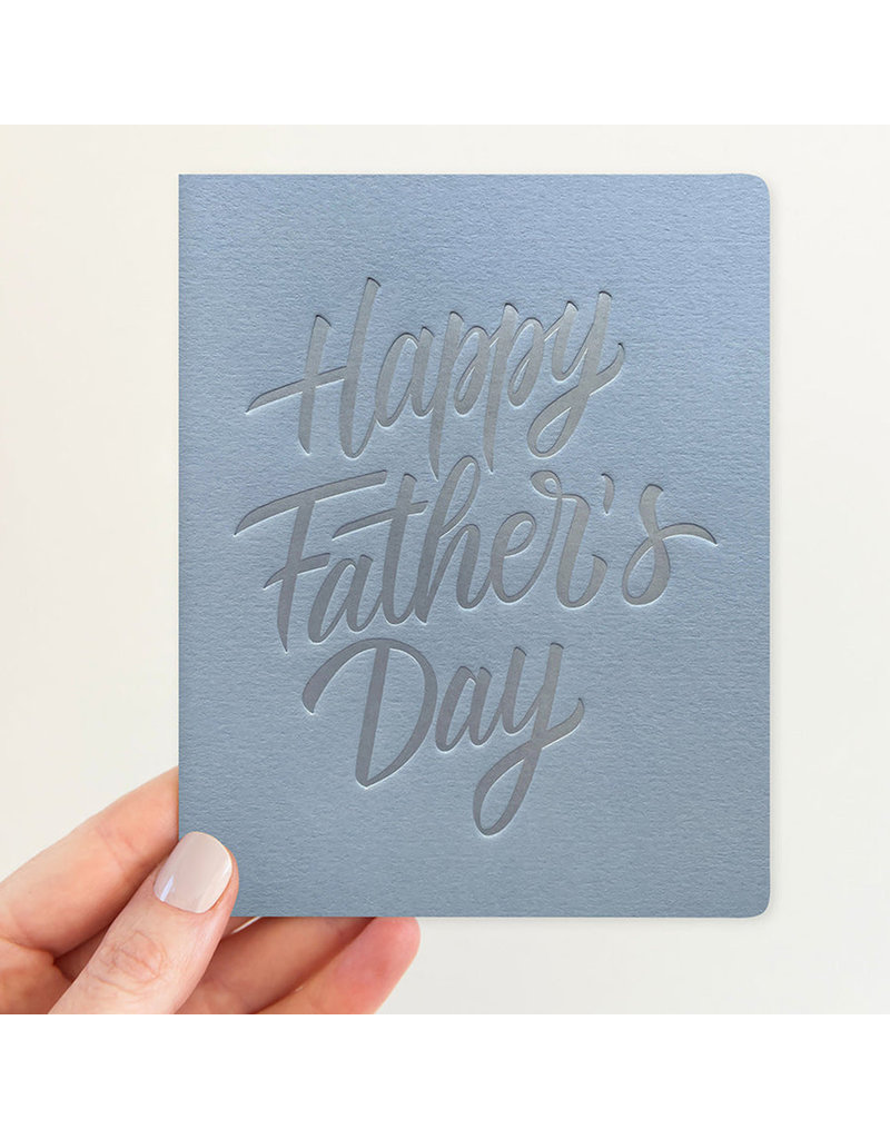 Bespoke Letter Press Bespoke Letterpress Greeting Card - Happy Father's Day