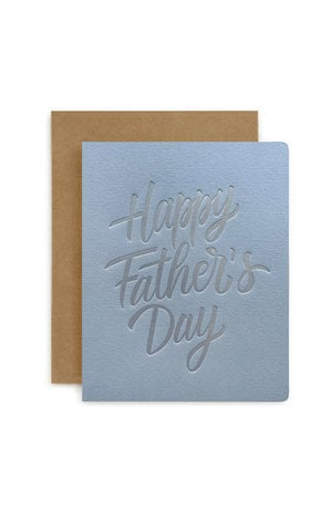 Bespoke Letter Press Bespoke Letterpress Greeting Card - Happy Father's Day