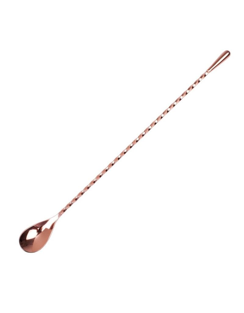 Cocktail Bar Spoon Copper 30cm