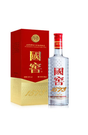 瀘州老窖 Luzhou Laojiao Guo Jiao National Cellar 1573 Baijiu 瀘州老窖國窖1573 52% 500ml