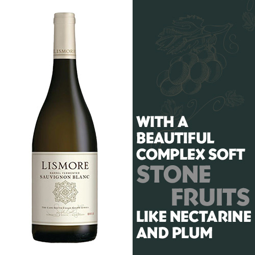 Lismore Barrel Fermented Sauvignon Blanc 2018, Western Cape, South Africa