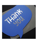 Ditto Ditto Ditto WSG003 Wordsmith Hot Foil Card - Thank You