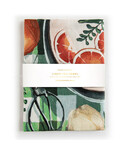 Bespoke Letter Press Bespoke Linen Tea Towel - Oranges