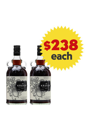 Kraken Kraken Black Spiced Rum x 2 Bottles Value Pack