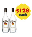 Malibu Malibu Original Coconut Rum x 2 Bottles Value Pack