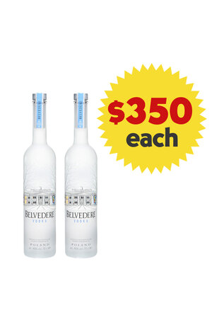 Belvedere Belvedere Vodka 700ml x 2 Bottles Value Pack