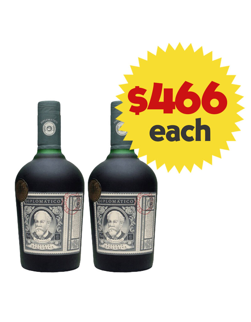 Diplomático Reserva Exclusiva Rum x 2 Bottles Value Pack - The Bottle Shop