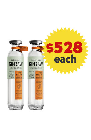 Ginraw GinRaw Orange Blossom Gin 700ml x 2 Bottles Value Pack