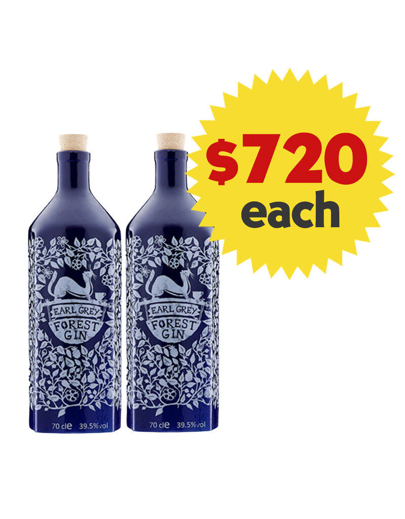 Forest Distillery Forest Earl Grey Gin 700ml x 2 Bottles Value Pack