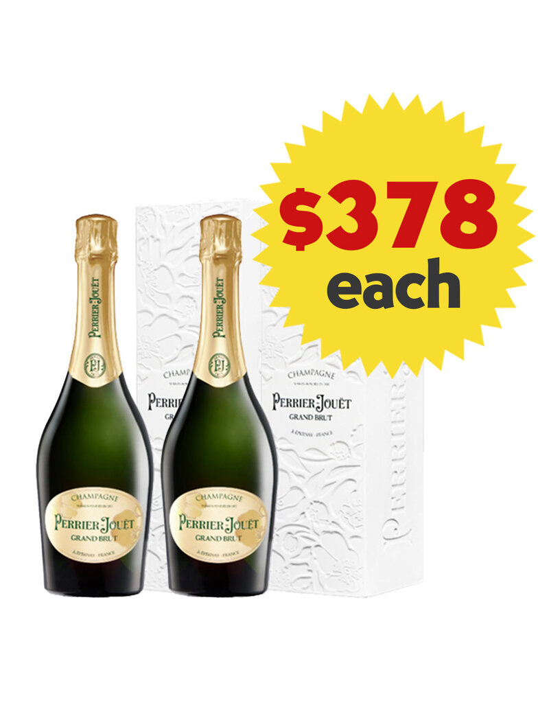 Perrier Jouet Perrier Jouet Grand Brut N.V. Champagne France (Gift Box) x 2 Bottles Value Pack