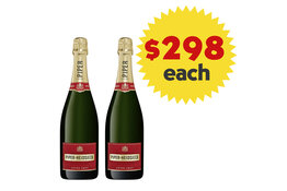 Piper-Heidsieck Piper-Heidsieck Cuvée Brut NV Champagne Gift Box, France x 2 Bottles Value Pack