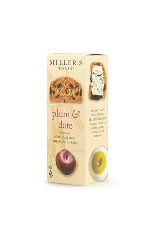 The Fine Cheese The Fine Cheese Miller's Toast Plum Date 100g