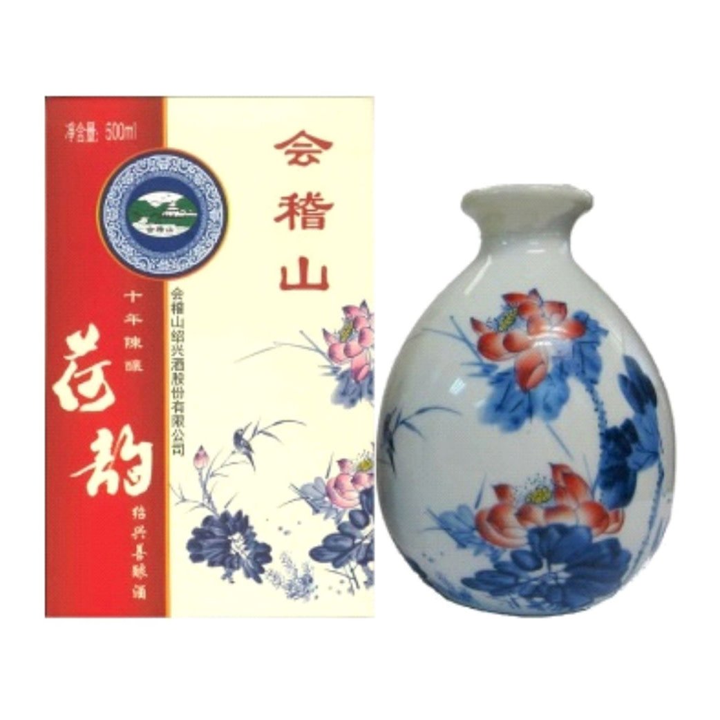 會稽山10 年荷韻花雕酒Kuai Ji Shan Hua Diao 10YO Rice Wine 500ml