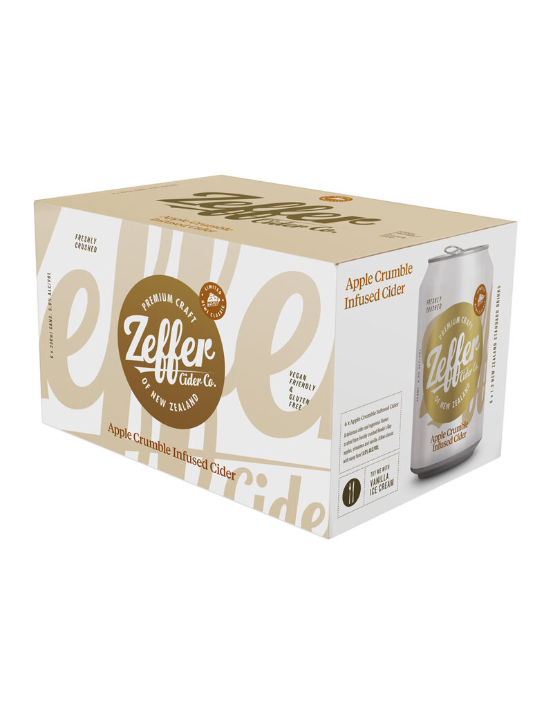 Zeffer Zeffer Apple Crumble Cider Pack of 6 Cans