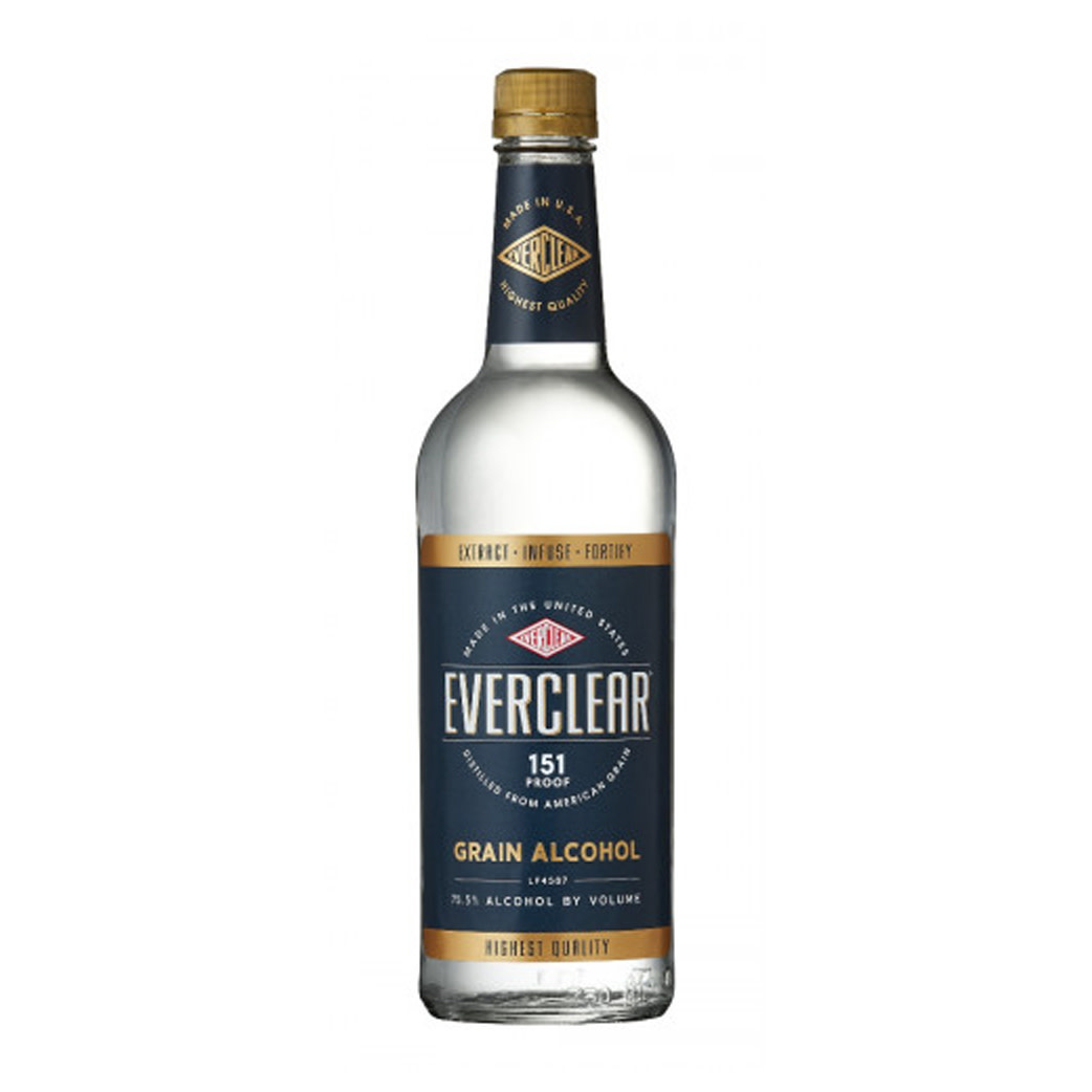 Everclear 151 Proof Grain Alcohol - The Bottle Shop
