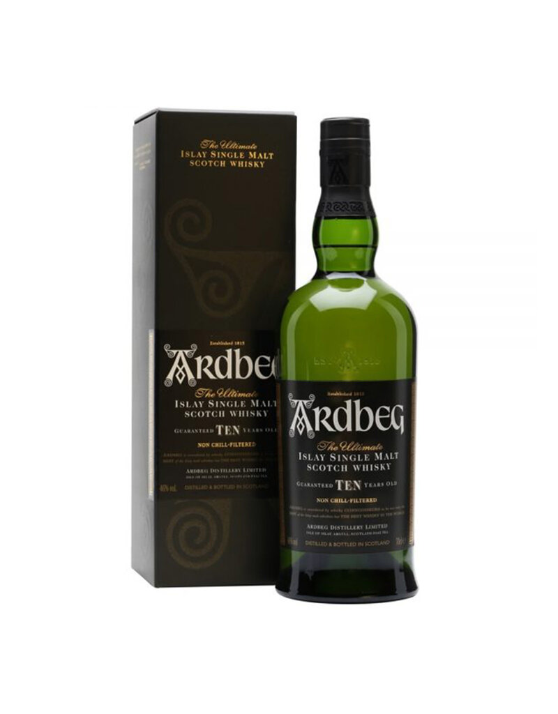 Ardbeg Ardbeg 10 Years Old Single Malt Scotch Whisky 700ml, Islay