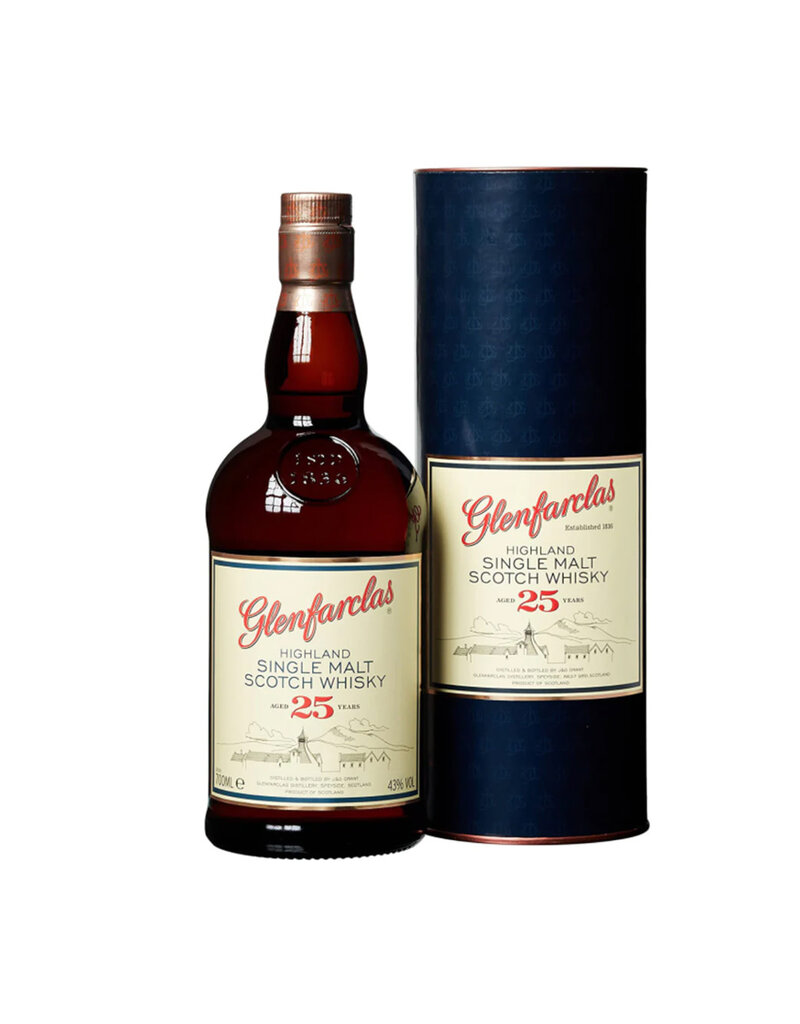 Glenfarclas Glenfarclas 25 Years Old Highland Single Malt Scotch Whisky, Speyside 700ml