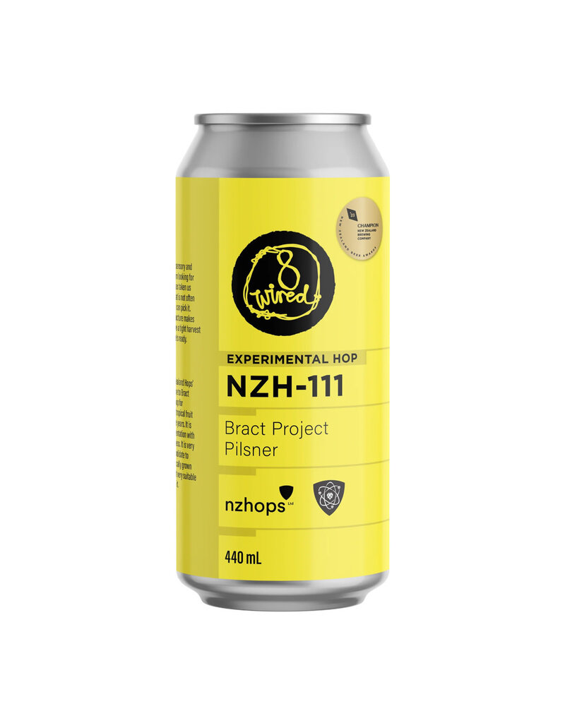8Wired Brewing 8Wired Experimental Hop NZH-111 Bract Project Pilsner