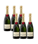 Moët & Chandon Moet & Chandon Brut Imperial NV, Champagne, France - Pack of 6 bottles (no gift box)
