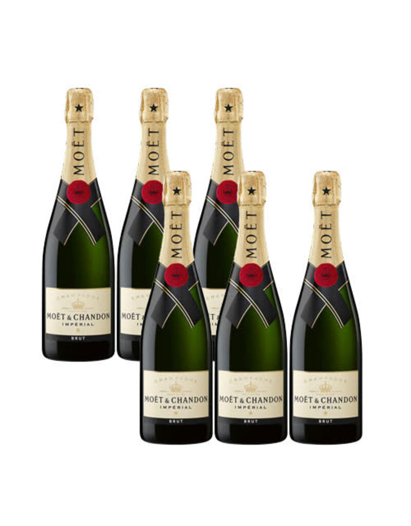 Moët & Chandon Moet & Chandon Brut Imperial NV, Champagne, France - Pack of 6 bottles (no gift box)
