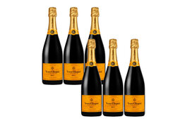 Veuve Clicquot Veuve Clicquot Yellow Label Brut NV, Champagne, France Pack of 6 bottles (no gift box)