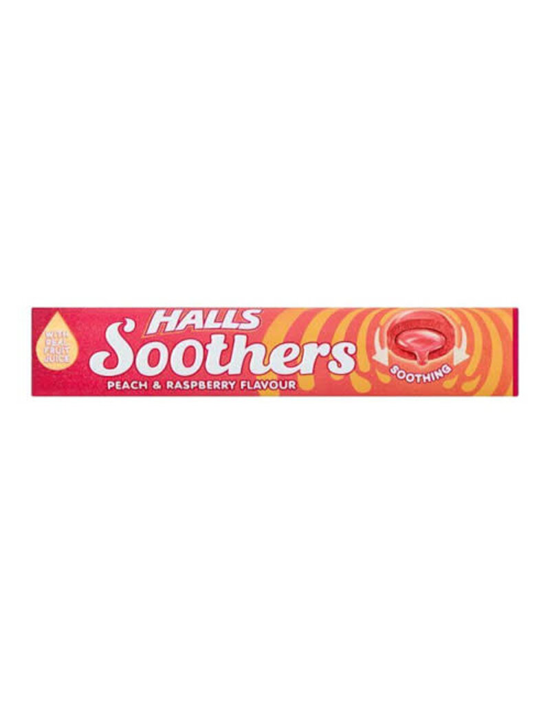 Halls Soothers Halls Soothers Peach & Raspberry 45g