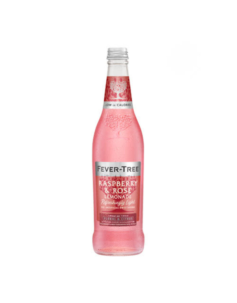 Fever Tree Fever Tree Refreshingly Light Raspberry & Rose Lemonade 500ml