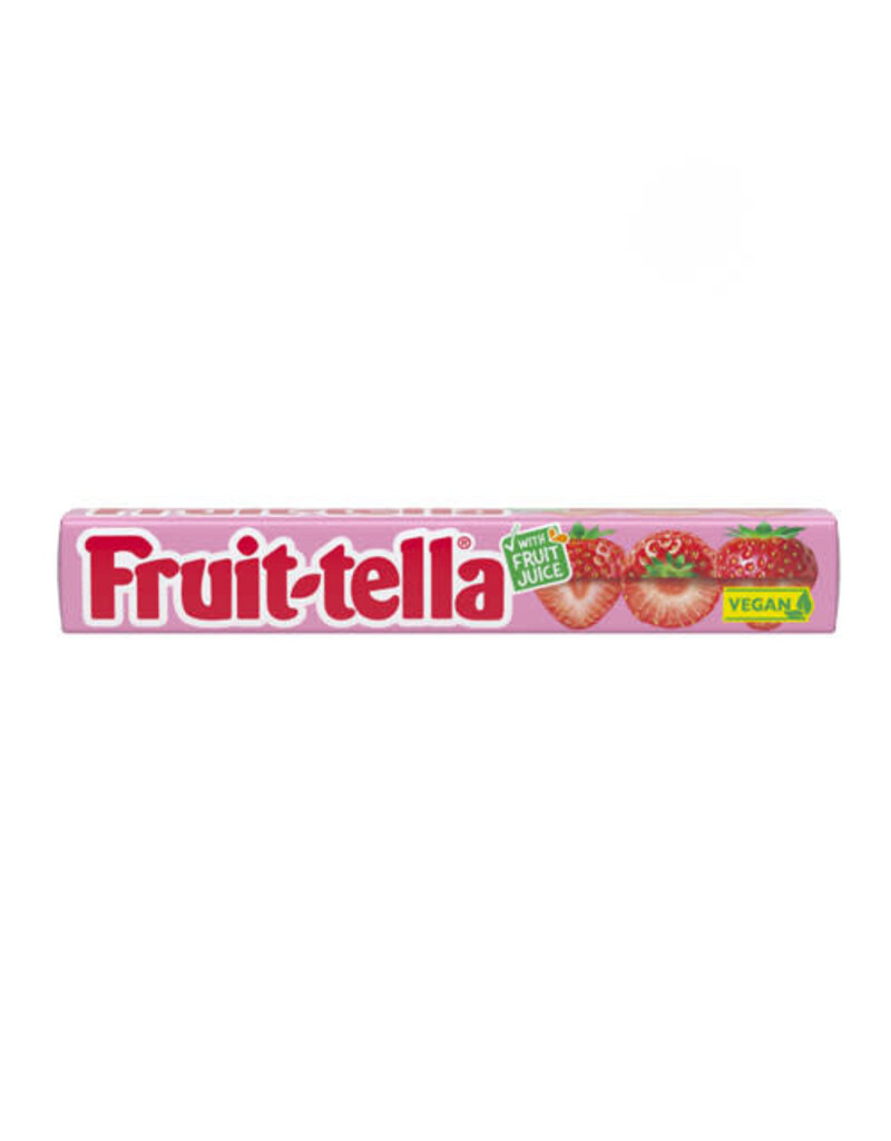 Fruittella Fruittella Strawberry Stick Soft Chew Sweets Vegan 45.3g