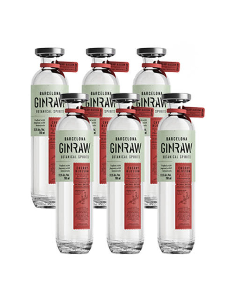 Ginraw GinRaw Cherry Blossom Gin 700ml x 6 Bottles (Case Offer)