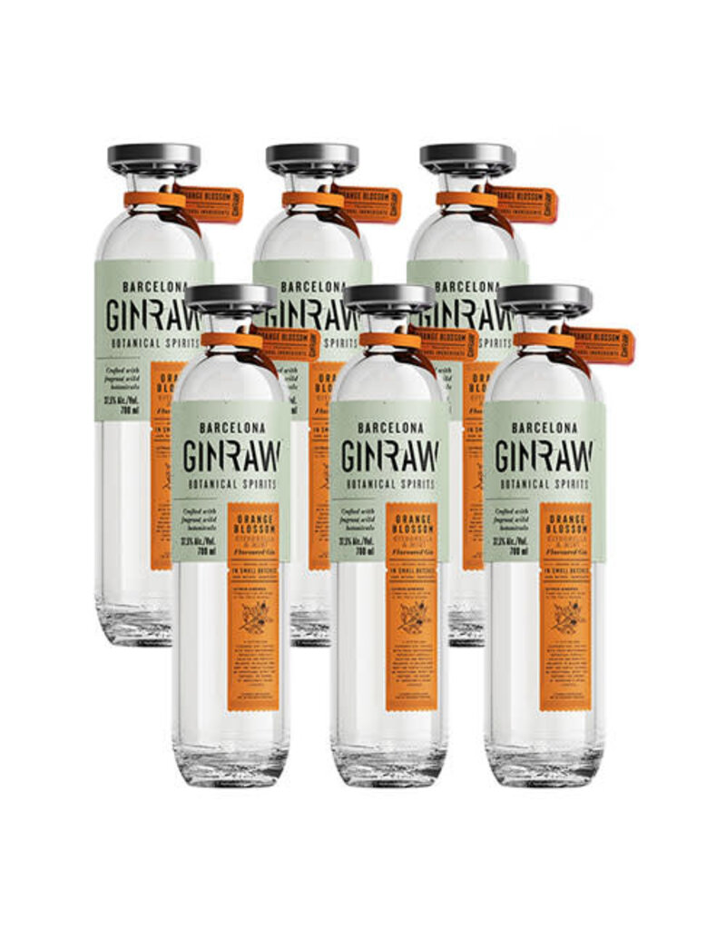Ginraw GinRaw Orange Blossom Gin 700ml x 6 Bottles (Case Offer)