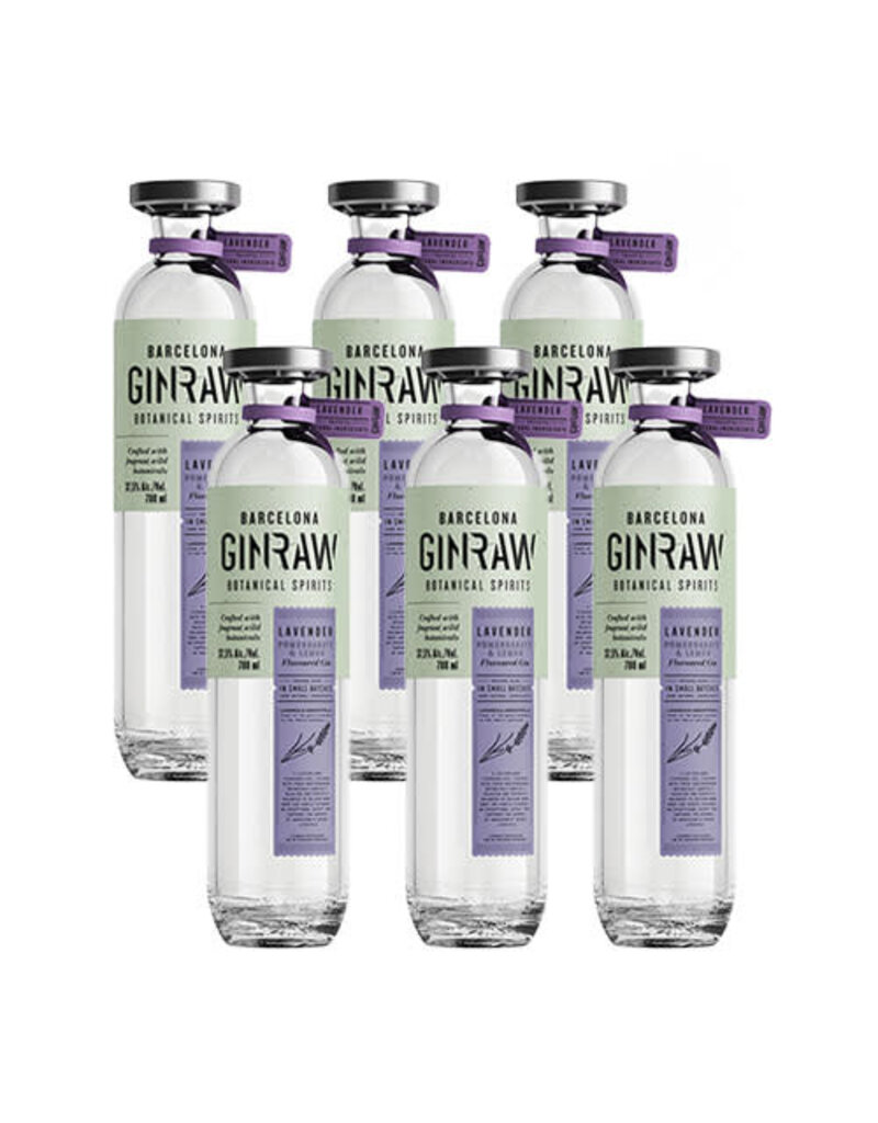 Ginraw GinRaw Lavender Gin 700ml x 6 Bottles (Case Offer)