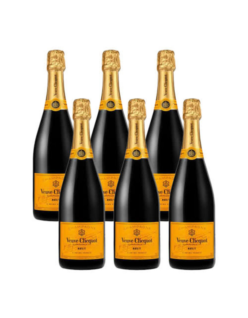 Veuve Clicquot Veuve Clicquot Yellow Label Brut NV, Champagne, France (no gift box) x 6 Bottles (Case Offer)
