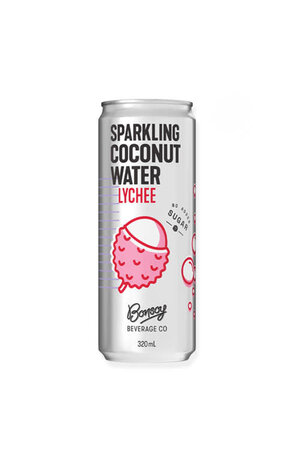 Bonsoy Bonsoy Sparkling Coconut Water Lychee 330ml