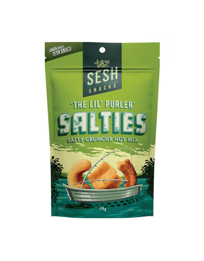 Sesh Snacks Sesh Snacks The Lil Purler Salties Salty Crunchy Nut Mix 115g