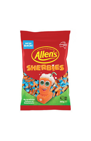 Allen's Allens Sherbies 150g
