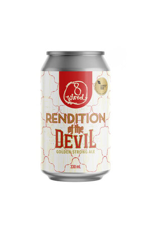 8Wired Brewing 8Wired Rendition of the Devil Golden Strong Ale can