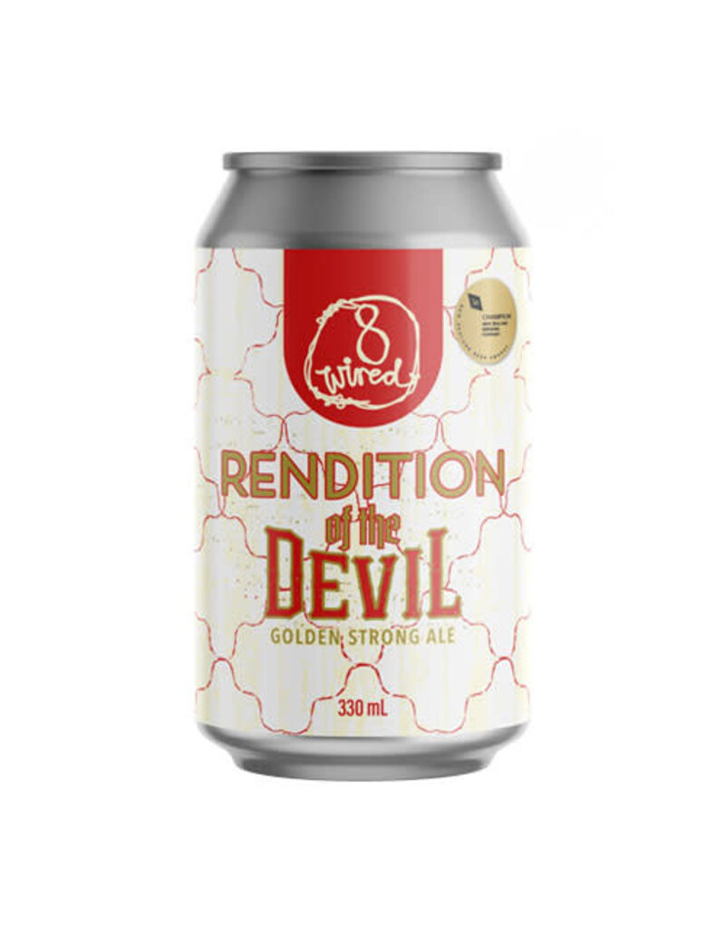 8Wired Brewing 8Wired Rendition of the Devil Golden Strong Ale can
