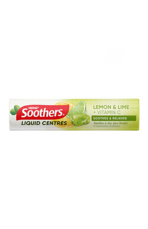 Nestle Soothers Liquid Centres Lemon & Lime Stick 50g