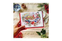 ALVIN C.K. LAM ALVIN C.K. LAM Xmas Card: Santa's Hot Pot Night