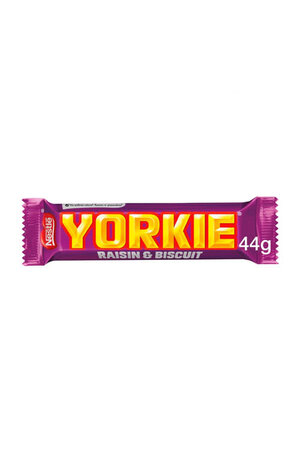 Nestle Yorkie Raisin & Biscuit Chocolate Bar 44g