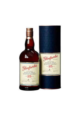 Glenfarclas Glenfarclas 25 Years Old Highland Single Malt Scotch Whisky, Speyside 750ml