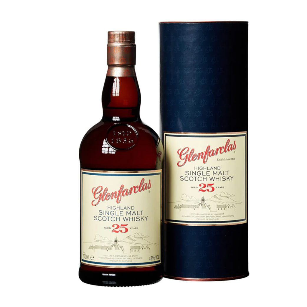 Glenfarclas 25 Years Old Highland Single Malt Scotch Whisky