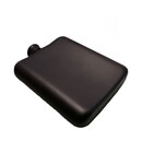 Black Flask 6oz (Curved)