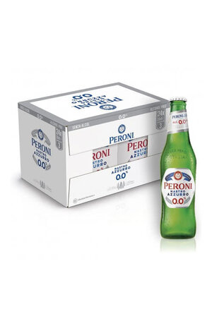 Peroni Nastro Azzurro Peroni Nastro Azzurro Zero Alcohol x 24 Bottles (Case Offer)