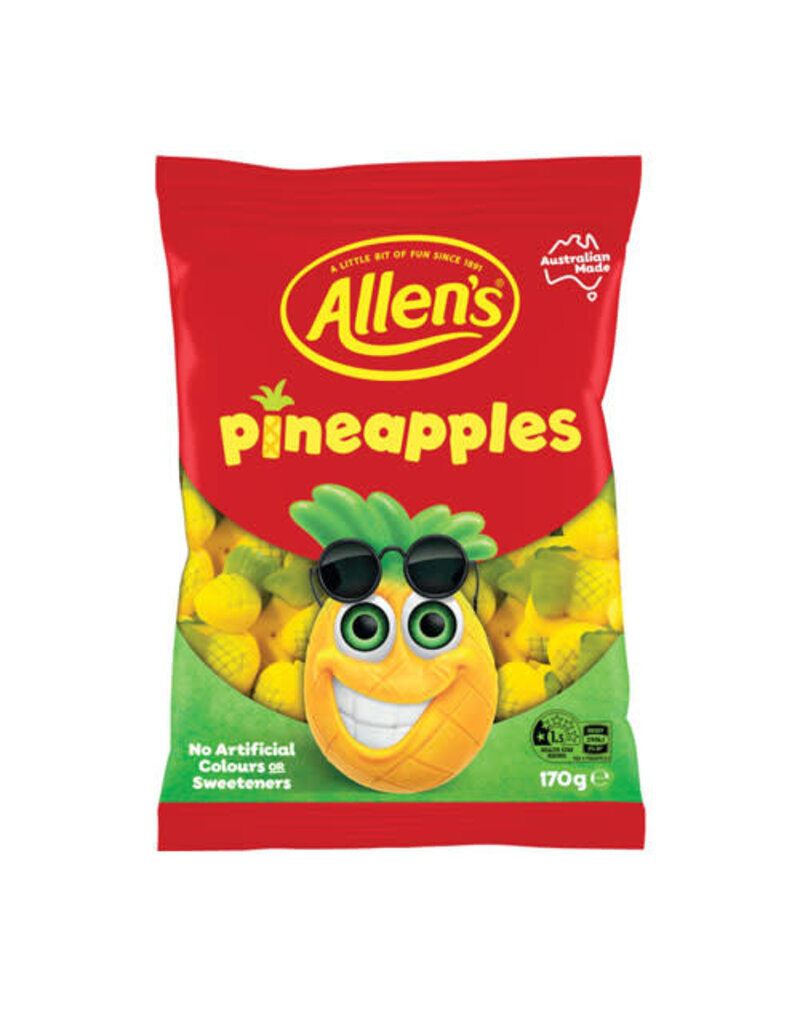 Allen's Allens Pineapples 170g