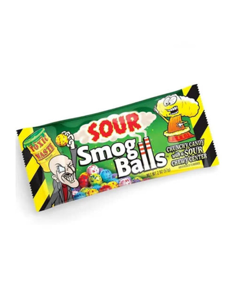 Toxic Waste Toxic Waste Sour Smog Balls 57g