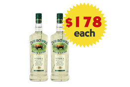 Zubrowka Zubrowka Bison Grass Vodka 1000ml x 2 Bottles Value Pack
